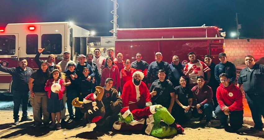 Más de 400 niñas y niños de la colonia Villas de Guadalupe recibieron un juguete