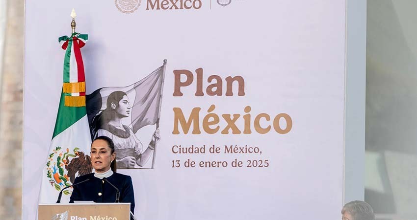 Sheinbaum presenta Plan México; la meta, fortalecer el desarrollo económico del país