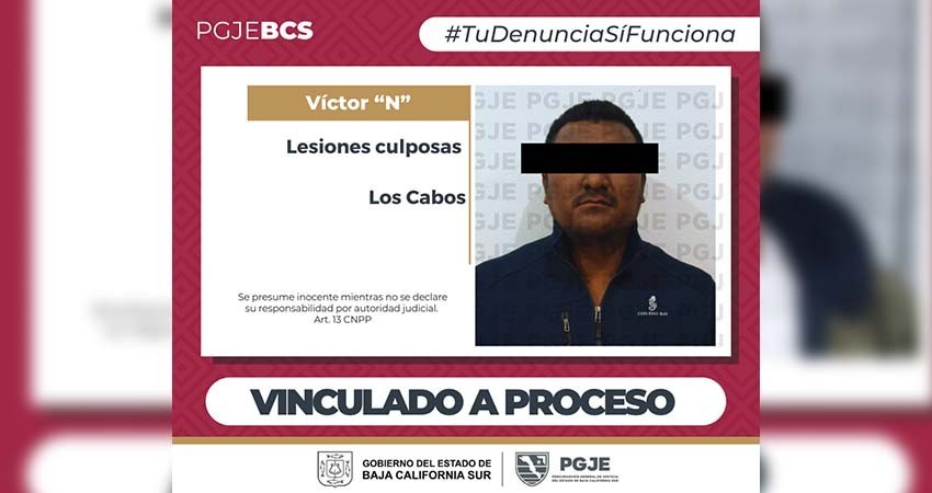 Por dos cargos de lesiones culposas queda vinculado a proceso Víctor “N”