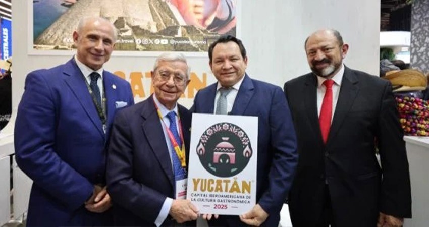 Yucatán es nombrada ‘Capital Iberoamericana de la Gastronomía 2025’ en FITUR
