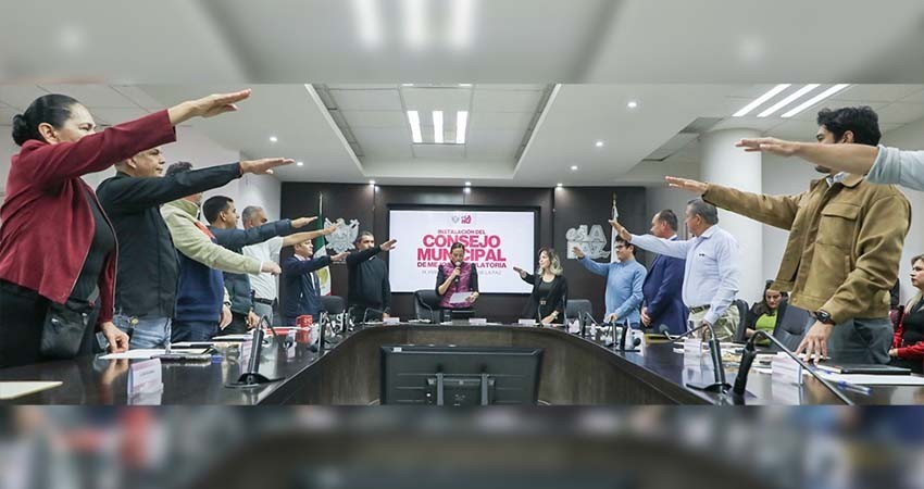 Milena Quiroga rinde protesta al Consejo Municipal de Mejora Regulatoria