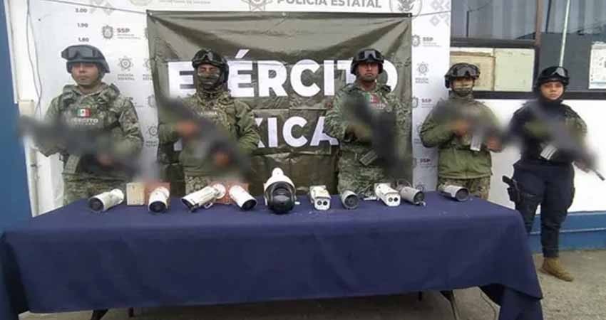 Fueron retiradas cámaras de videovigilancia del crimen organizado en La Paz