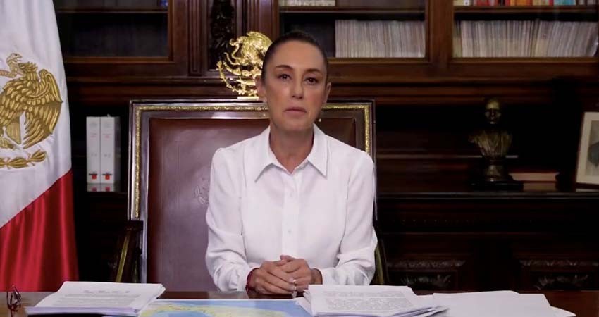 Sheinbaum insta a Estados Unidos a combatir el crimen en su propio territorio