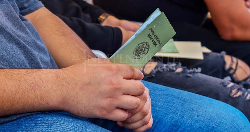 Inicia el registro para obtener la cartilla del Servicio Militar en La Paz