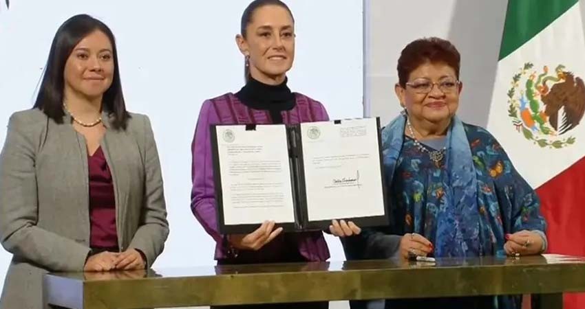 Sheinbaum anuncia dos reformas a la Constitución para proteger soberanía nacional