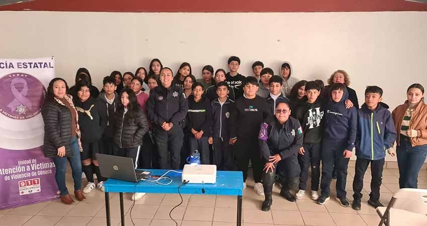 Promueve la Policía Estatal cultura de la denuncia contra las violencias en Mulegé