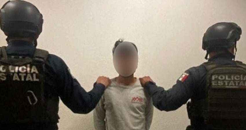 Por violencia familiar y exhibicionismo, detiene la policía estatal a dos personas