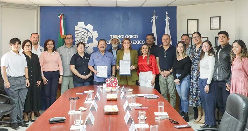 Firma la alcaldesa de La Paz convenio de colaboración con el Instituto Tecnológico de La Paz