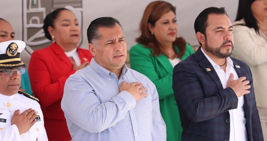 La Bandera Nacional, símbolo de nuestra identidad y de la unidad de pueblo mexicano: Saúl González