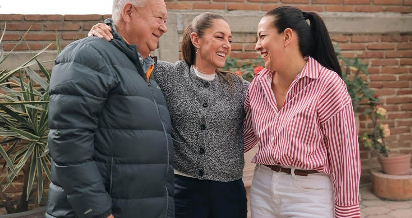 Respalda Milena Quiroga a Claudia Sheinbaum en defensa de la soberanía de México