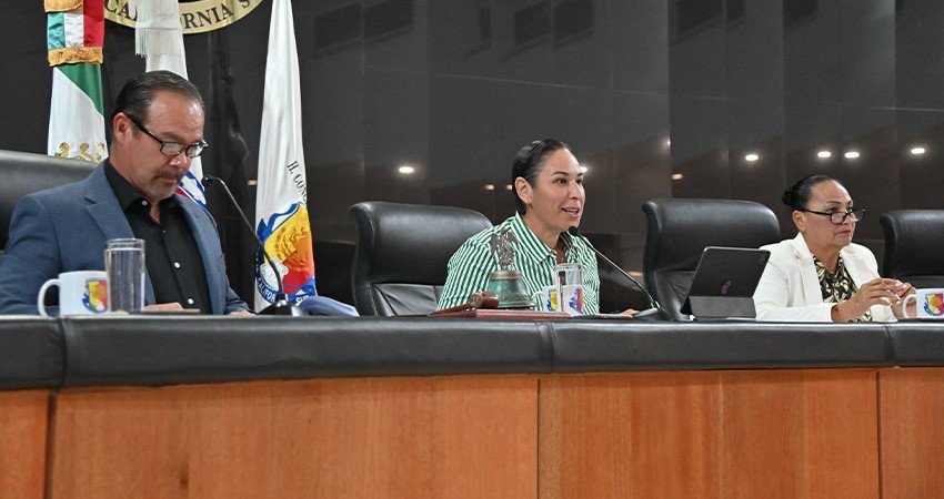 Recibe el Congreso de BCS minutas en materia de no reelección, nepotismo y protección de los maíces nativos