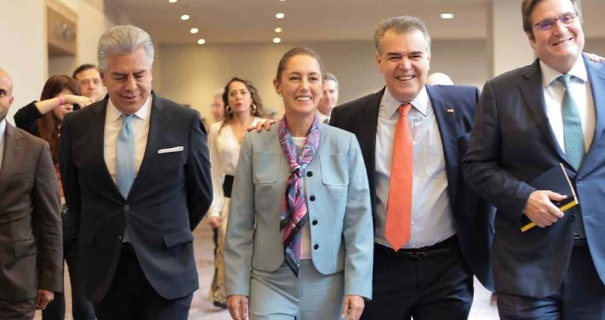 Fortalecer Plan México, pide Claudia Sheinbaum a empresarios