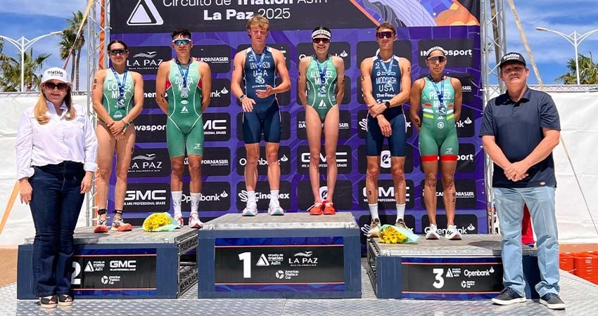 Triatlón Astri La Paz dejó una derrama estimada en los 75 millones de pesos