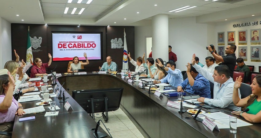 Aprueba cabildo de La Paz donación de terrenos en favor del Programa Nacional de Vivienda