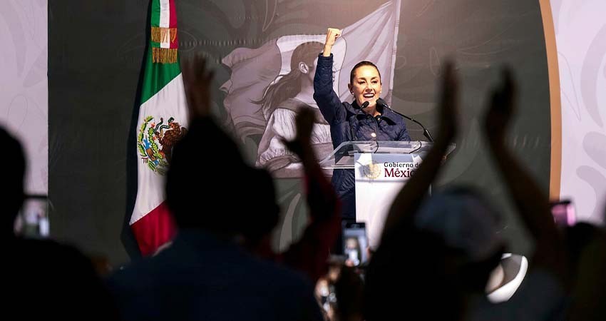 “México será el país más democrático del mundo”, insiste Sheinbaum
