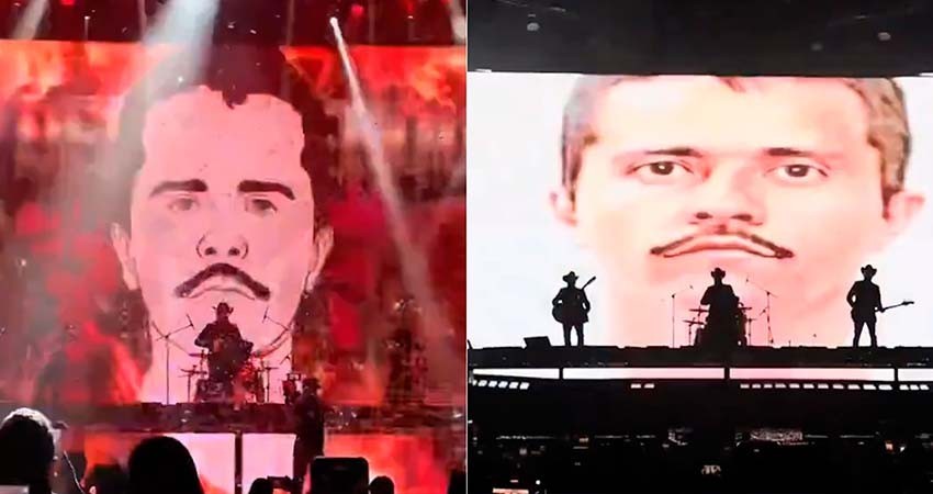 Fiscalía de Jalisco abre investigación por proyección de imágenes de ‘El Mencho’ durante un con-cierto