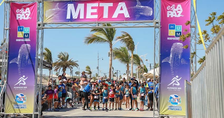 Se realiza con gran con éxito el Triatlón La Paz
