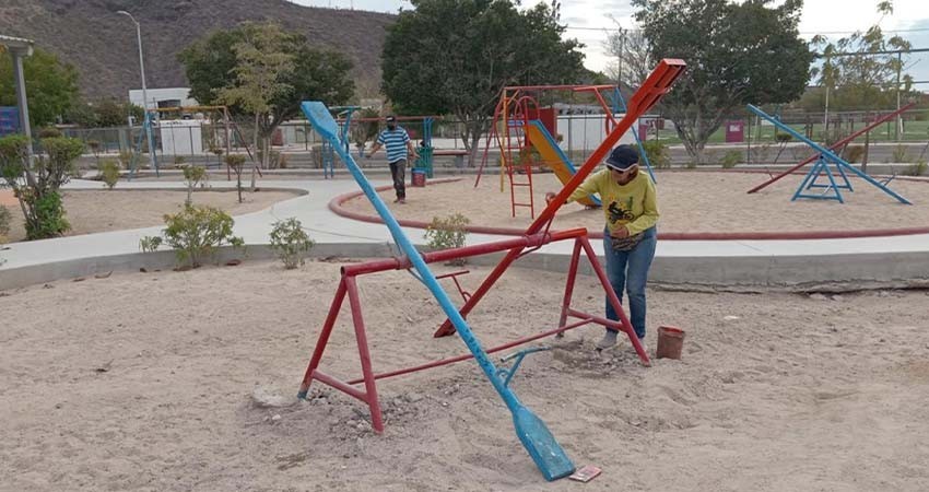 Servicios Públicos Municipales brinda mantenimiento a más de 30 parques y espacios al aire libre