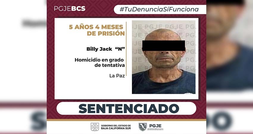 Sentencian a más de 5 años de prisión a Billy Jack “N” culpable de tentativa de homicidio