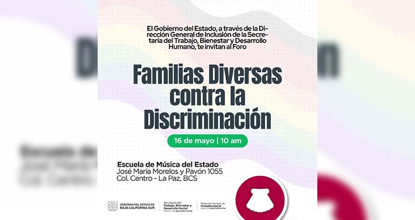 Preparan foro en La Paz para fortalecer la familia contra la discriminación