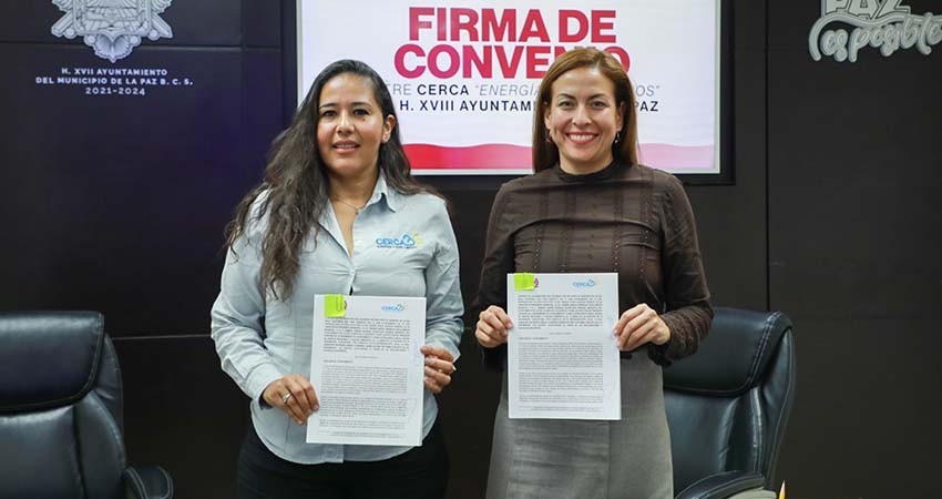 Firma Milena Quiroga convenio de colaboración con CERCA para mejorar la calidad del aire