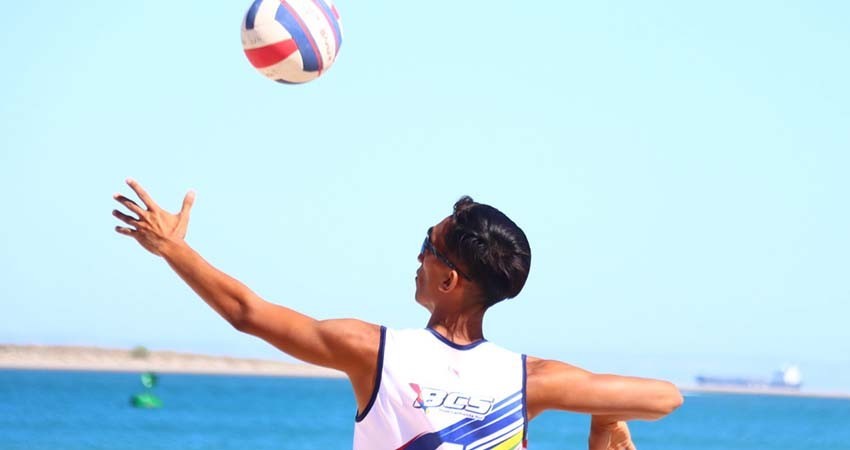 El Sudcaliforniano Edgar Hernández competirá en la etapa macroregional de voleibol de playa 2025