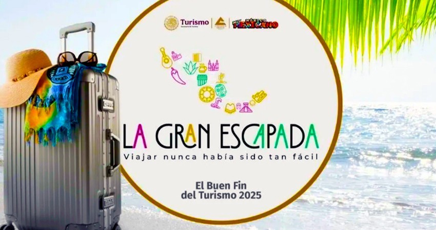 Presentan en La Paz “La Gran Escapada”, el Buen Fin del turismo