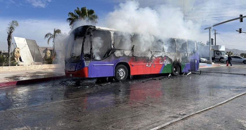 Tras hechos violentos, suspenden servicio de Transporte Público en CSL