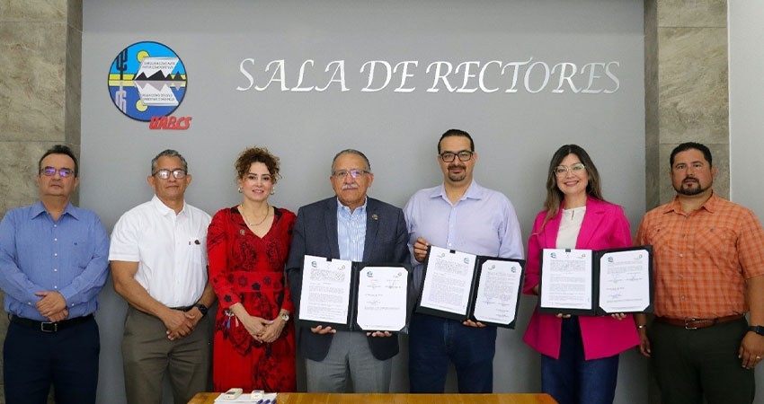Firman UABCS y Baja Sur en Acción convenio para fortalecer la formación y desarrollo del estu-diantado