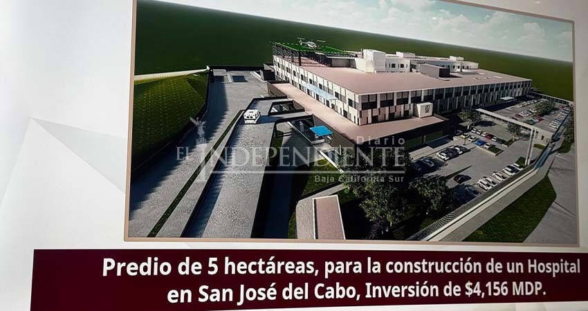 SJC será sede del primer Hospital Regional del IMSS en Baja California Sur