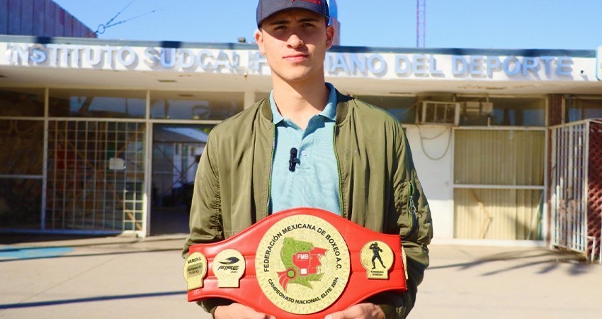 Convocan al Sudcaliforniano Emiliano Reducindo a la concentración nacional rumbo a competencias internacionales de boxeo