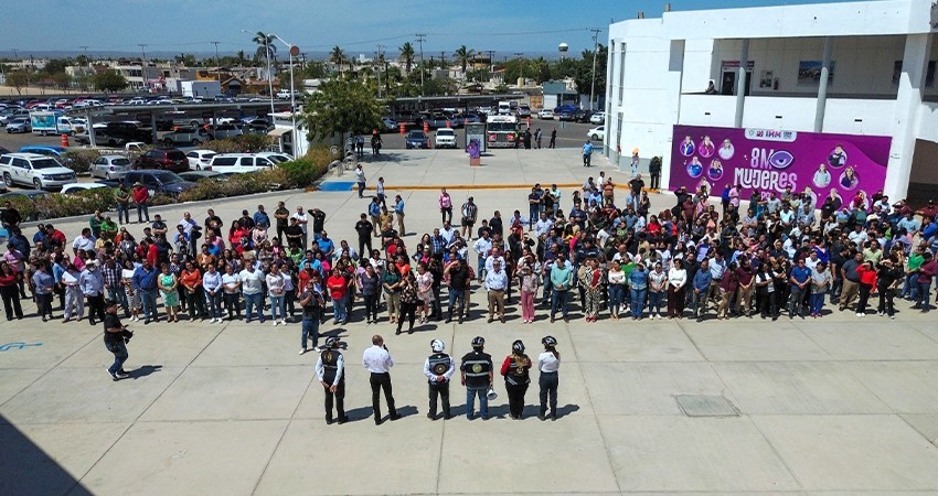 Participa Gobierno Municipal de La Paz en Simulacro Nacional 2025