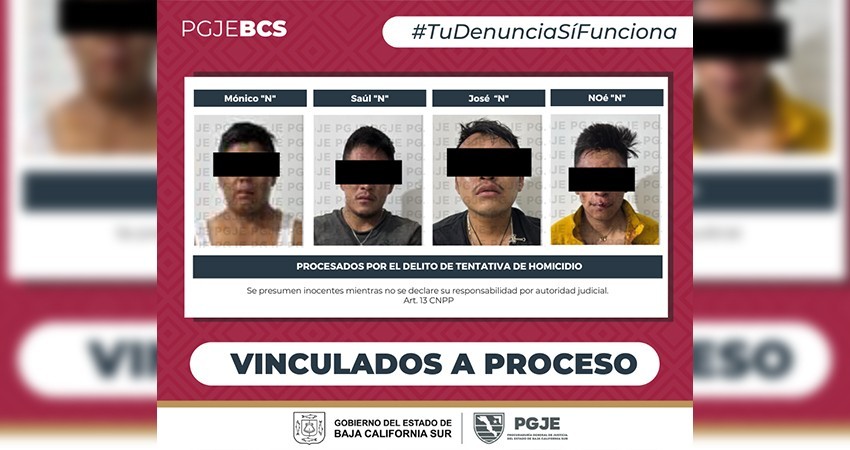 Vinculan a proceso a los probables responsables de siete cargos de homicidio en grado de tentati-va acabada