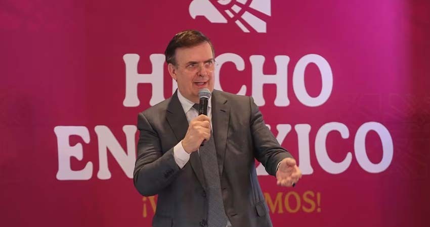 Marcelo Ebrard revela fecha de lanzamiento de campaña Hecho en México en todo el país