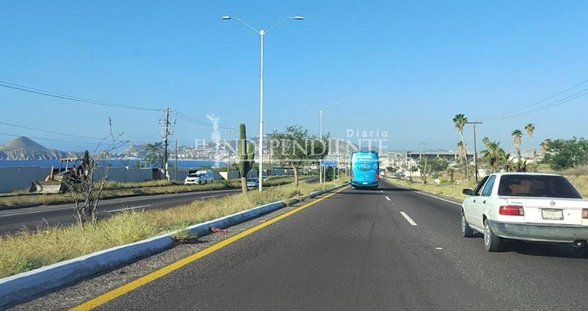 Considera SICT que falta apoyo del sector empresarial de Los Cabos para mejora carretera