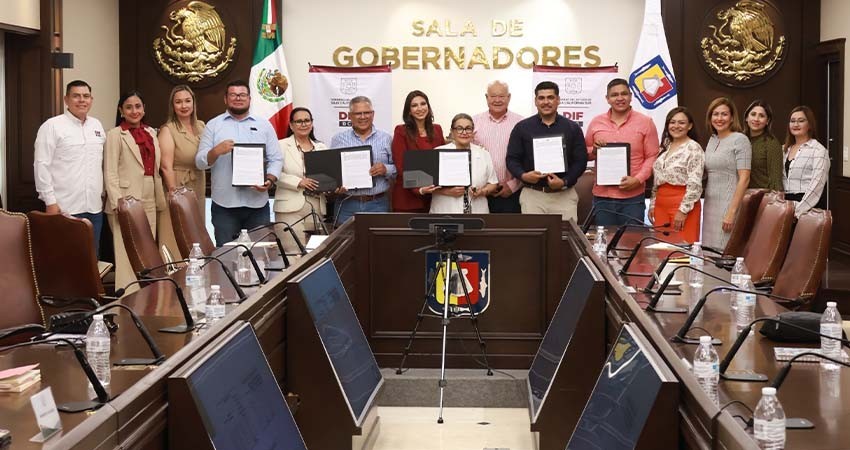 Firman acuerdo para asegurar el acceso de programas alimentarios del SEDIF a grupos prioritarios