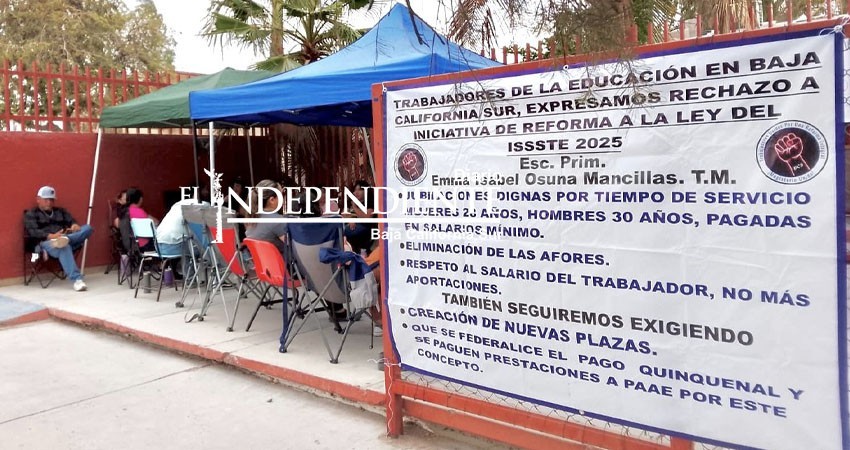 Magisterio de Baja California Sur podría ir a paro indefinido