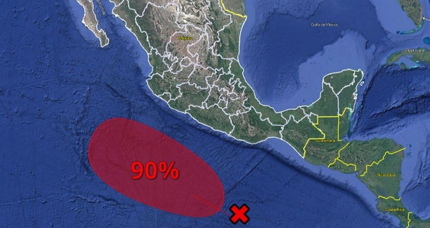 Primer huracán del 2025, al 50% de formarse a finales de mayo