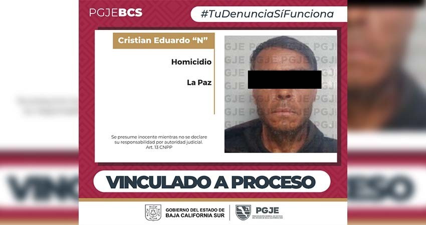 Vinculan a proceso a Cristian Eduardo N imputado por homicidio