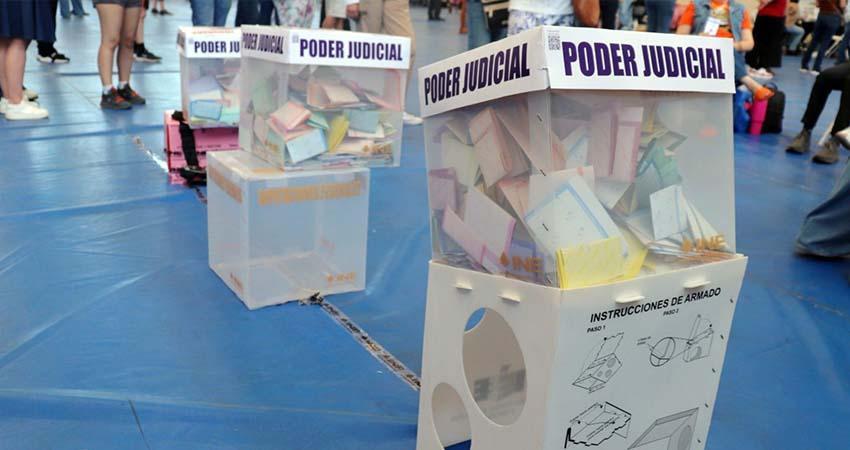 Resultados de la elección judicial serán publicados por el INE en los siguientes días