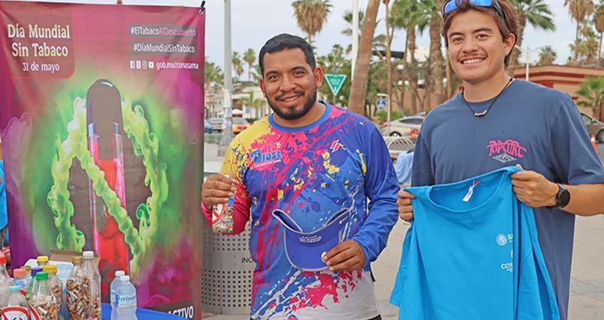 Realiza sector salud jornada alusiva al Día Mundial Sin Tabaco