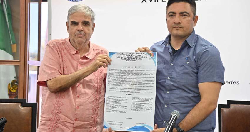 Inicia socialización de reformas a la Ley Orgánica para incluir a pueblos originarios de BCS