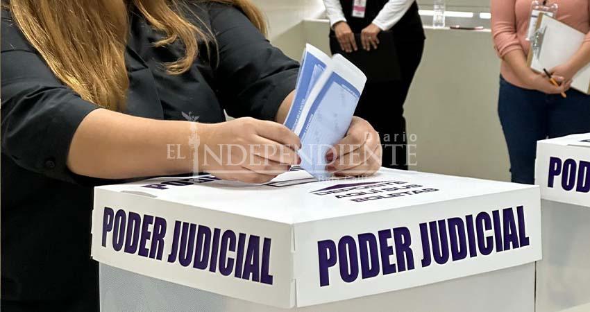 INE Baja California Sur concluyó al 100% con cómputos de elección del Poder Judicial Federal