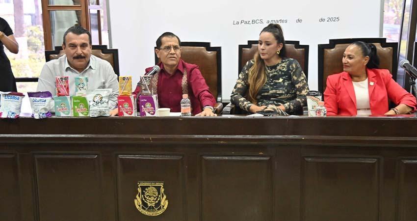 Disertan en el Congreso de BCS sobre programa de abasto social de leche Liconsa