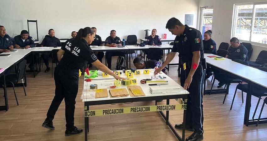 Capacitan a Policías Municipales de Los Cabos en formación continua