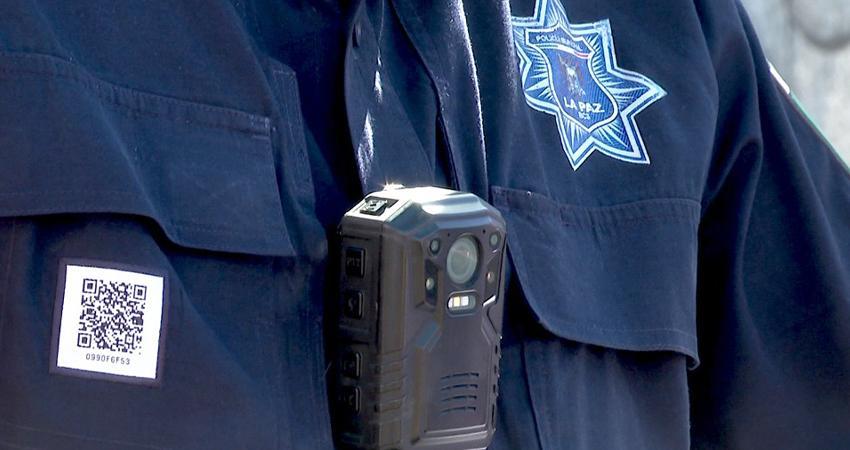 Refuerzan vigilancia: Adquirirán más cámaras corporales para la Policía de La Paz