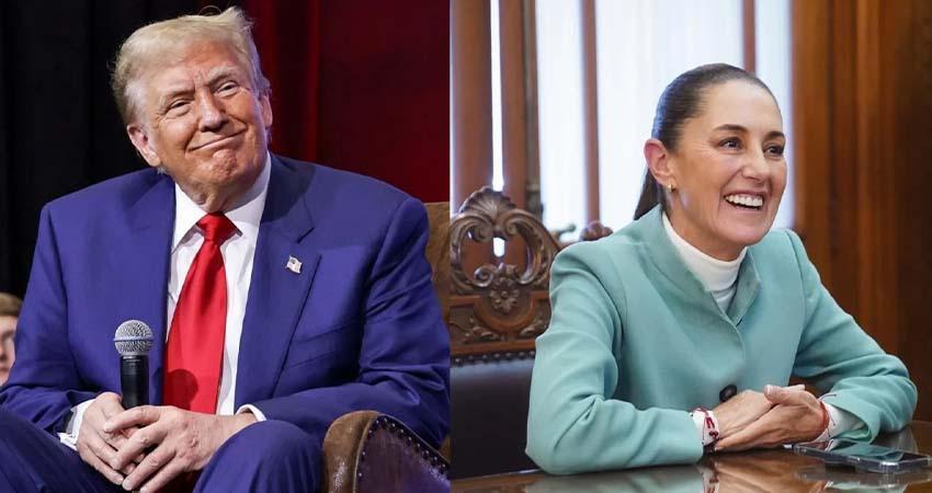 Trump se disculpó con Sheinbaum por cancelar reunión; la invitó a Washington pero no aceptó