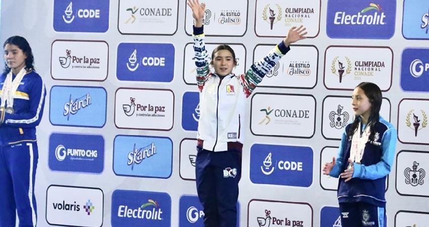 La sudcaliforniana Hikari Gutiérrez se adjudica el oro en la Olimpiada Nacional 2025