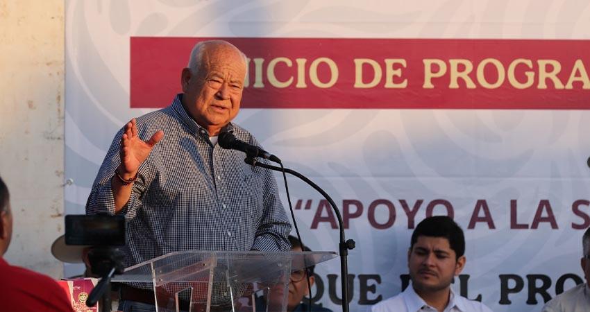 Encabeza Castro Cosío el arranque del programa del bienestar para el campo en BCS