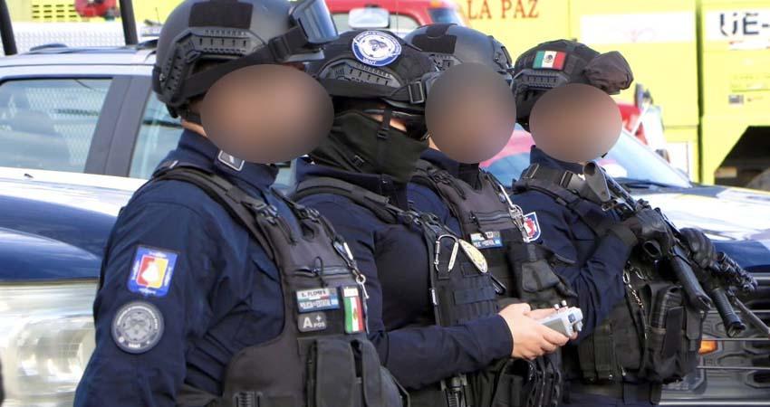 Fuerzas de seguridad aseguran droga, armamento y vehículos tras hechos violentos en BCS